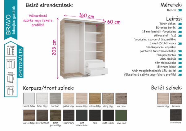 Bravo gardrób