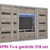 TV-s gardróbok