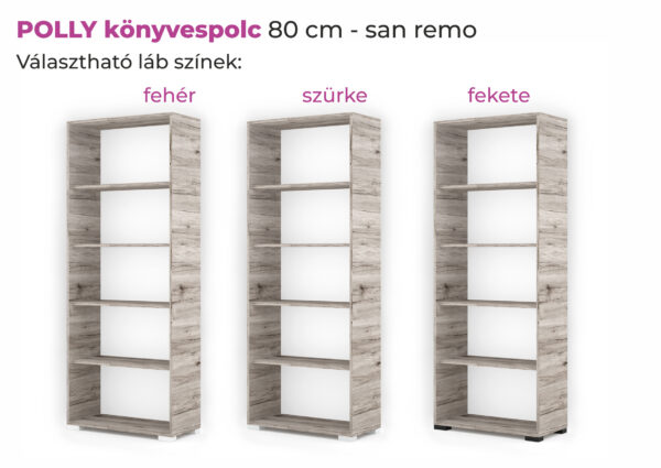 Polly könyvespolc