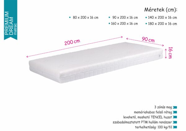 Prémium dream matrac