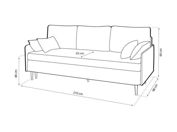 ATALA 3+2+1 garnitúra