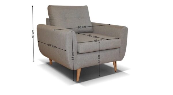 CHERRY 3+2+1 garnitúra