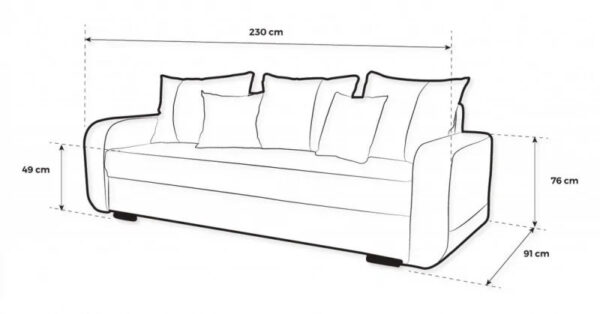 FERO 3+1+1 garnitúra