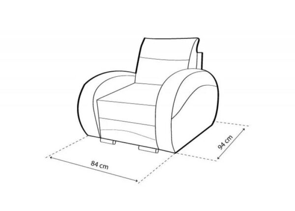 MARA 3+1+1 garnitúra