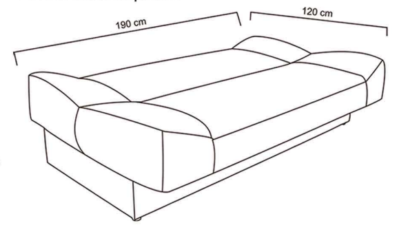 MEGAN 3+1+1 garnitúra