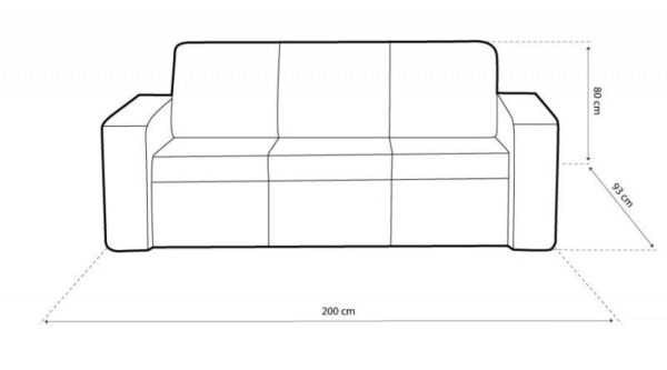 NEVADA 3+1+1 garnitúra