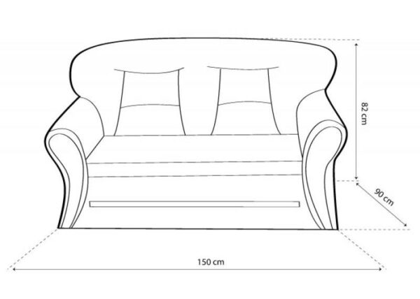 OREGON 3+2+1 garnitúra